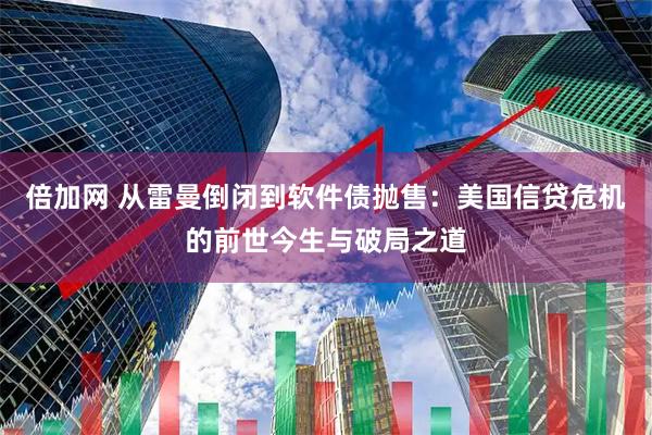 倍加网 从雷曼倒闭到软件债抛售：美国信贷危机的前世今生与破局之道