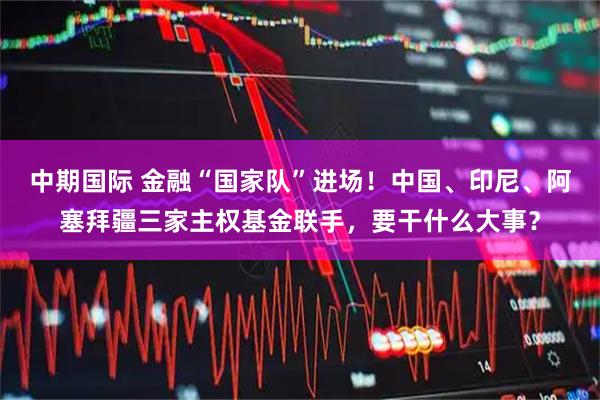中期国际 金融“国家队”进场！中国、印尼、阿塞拜疆三家主权基金联手，要干什么大事？